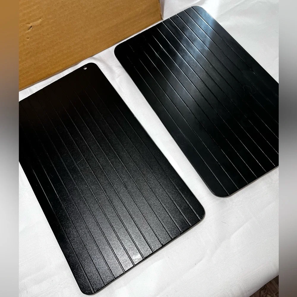 2 pieces Fast defrosting tray Defrosting plate for defrosting frozen food 🥩